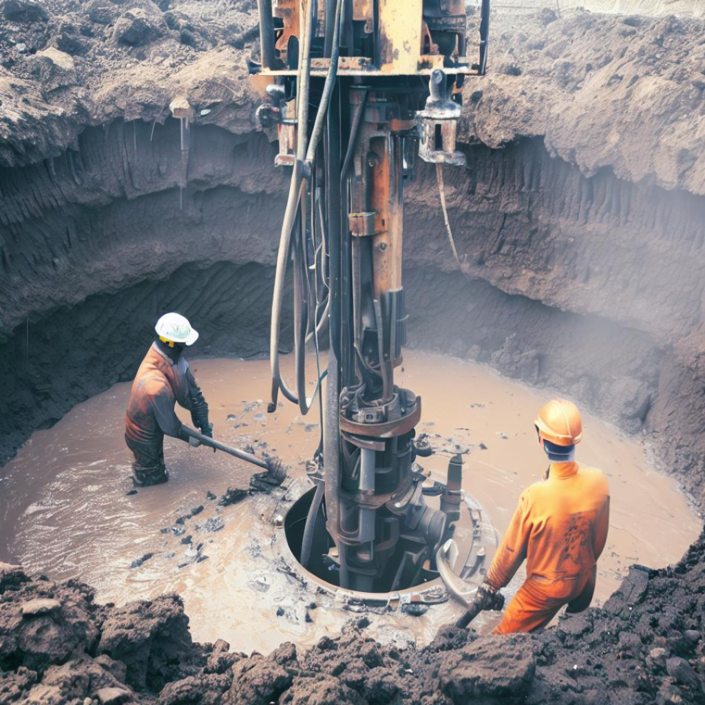 Profundización De Pozos Profundización de pozos Mineros.